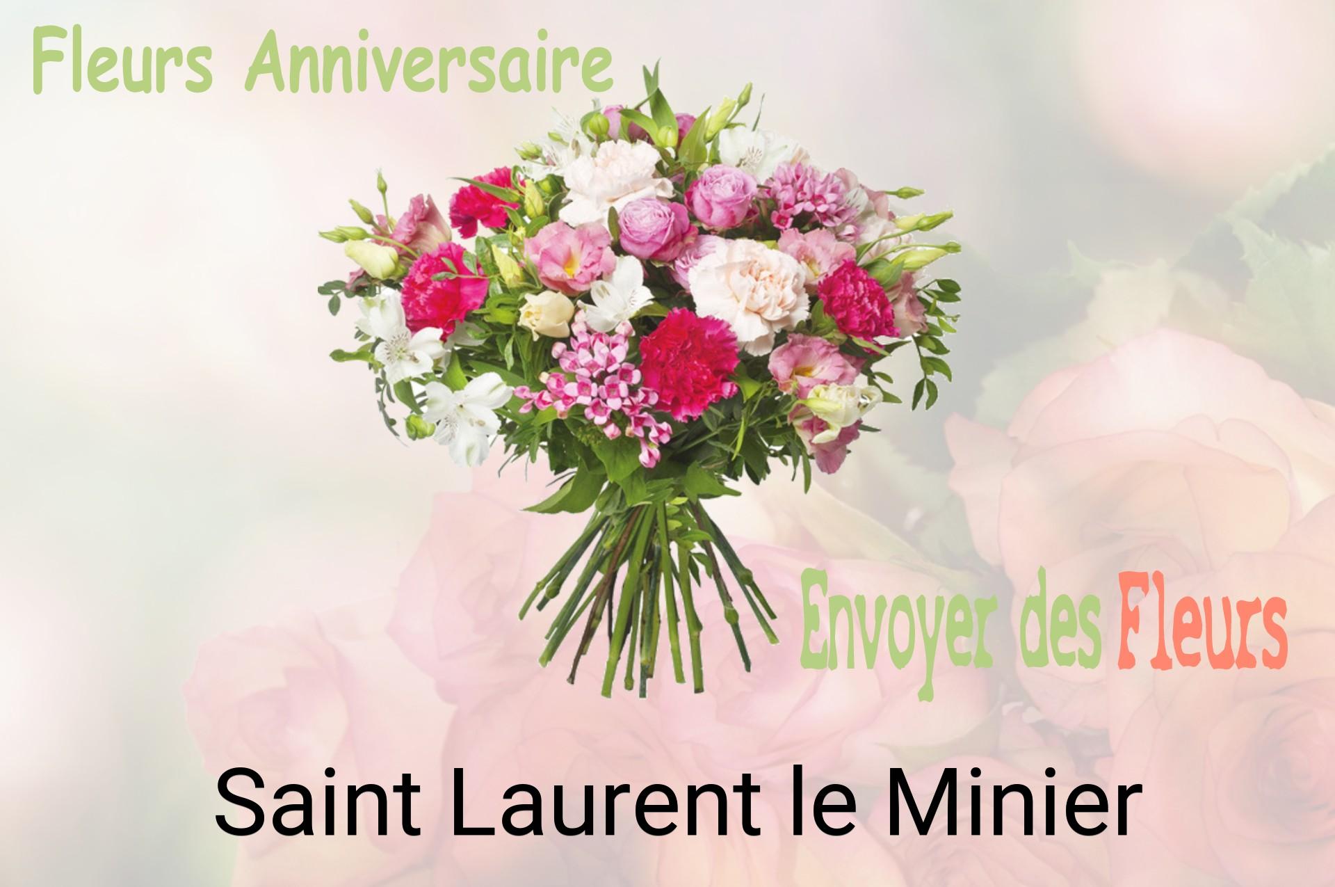 Bouquet de fleurs d’anniversaire livré à Saint-Laurent-le-Minier